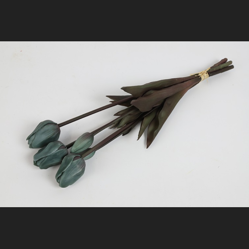 Tulp Boeket Blauw-Groen, 808044
