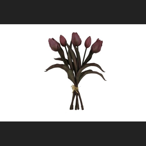 Tulp Boeket Donker Roze, 809948