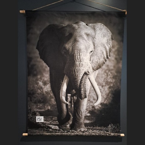 Wanddoek Olifant Nr. 151